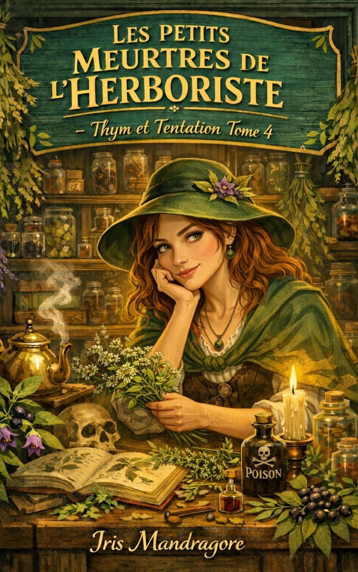Les petits meurtres de l'herboriste - Tome 4 - Iris Mandragore