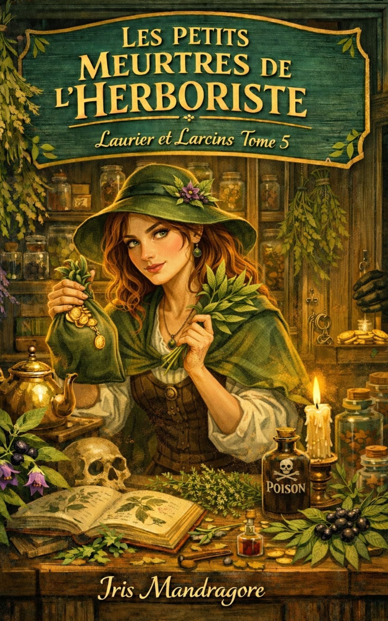 Les petits meurtres de l'herboriste - Tome 5 - Laurier et larcin - Iris Mandragore