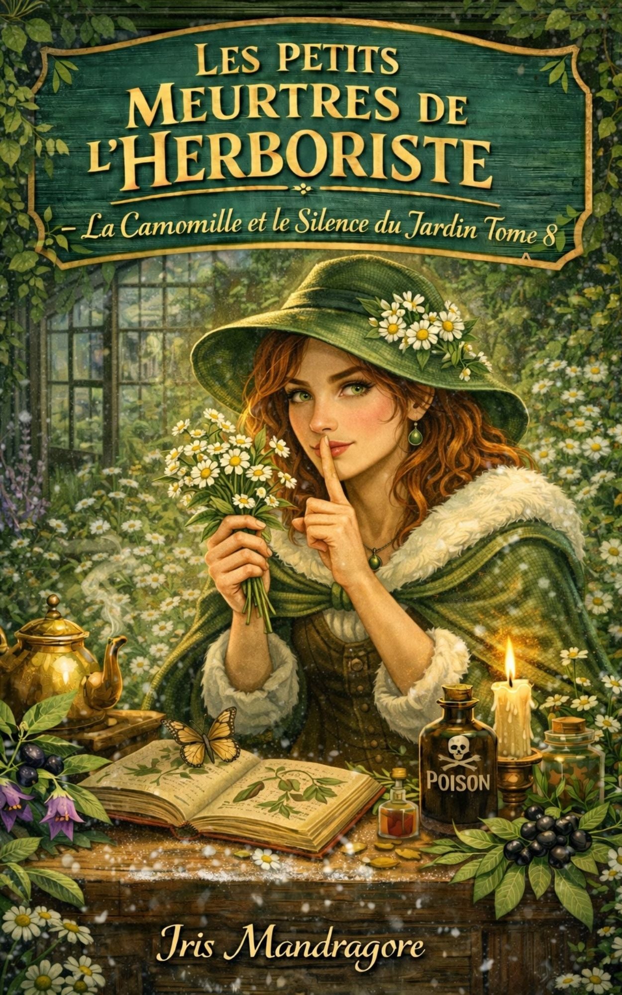 Les petits meurtres de l'herboriste - Tome 8 - La camomille et me silence du jardin - Iris Mandragore