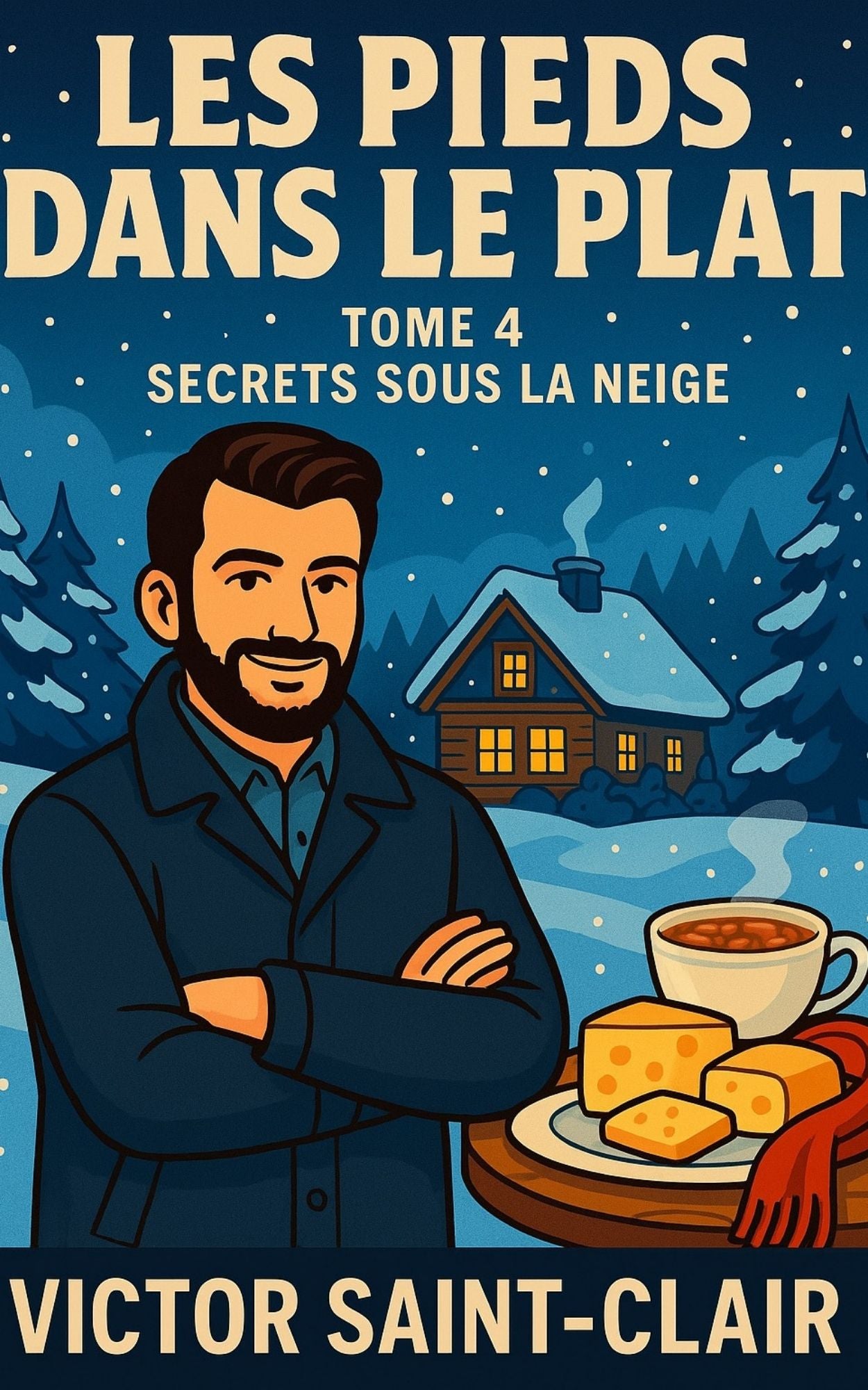 Les pieds dans le plat - Tome 4 - Secrets sous la neige - Victor Saint-Clair