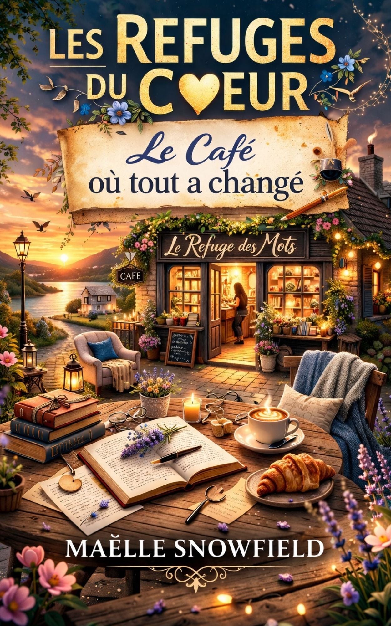 Les refuges du cœur - Le café où tout a changé - Maelle Snowfield
