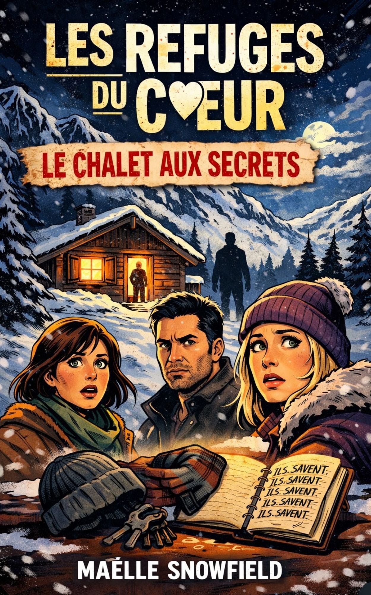Les refuges du cœur - Le chalet aux secrets - Maelle Snowfield