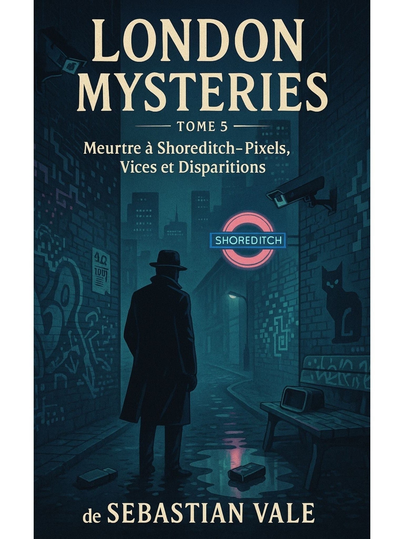 London mysteries - Tome 5 Meurtre a Shoreditch-Pixels - Sebastian Vale