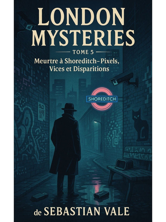 London mysteries - Tome 5 Meurtre a Shoreditch-Pixels - Sebastian Vale
