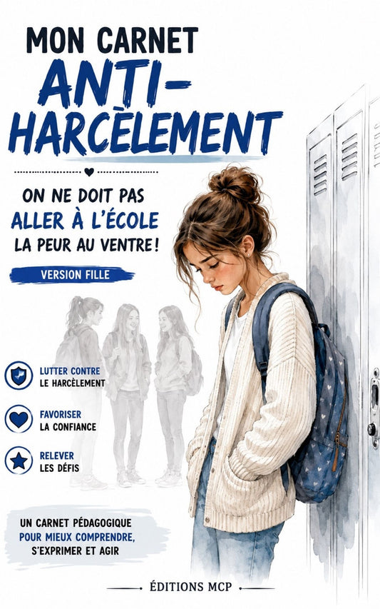 Mon carnet anti-harcèlement (version fille)