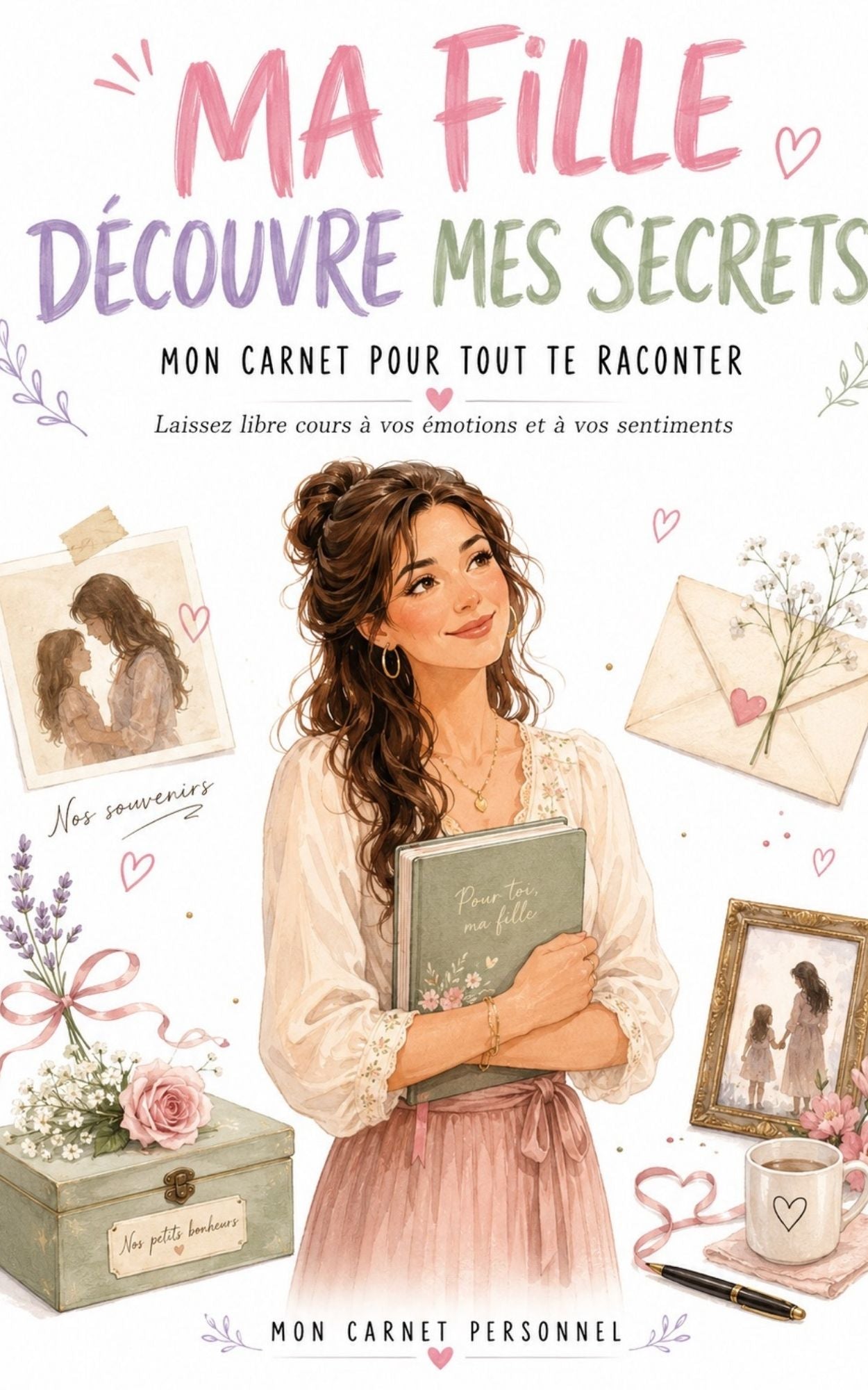 Ma fille découvre mes secrets - Mon carnet pour tout te raconter - Mon carnet Personnel