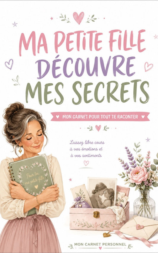 Ma petite fille découvre mes secrets - Mon carnet pour tout te raconter - Mon carnet Personnel
