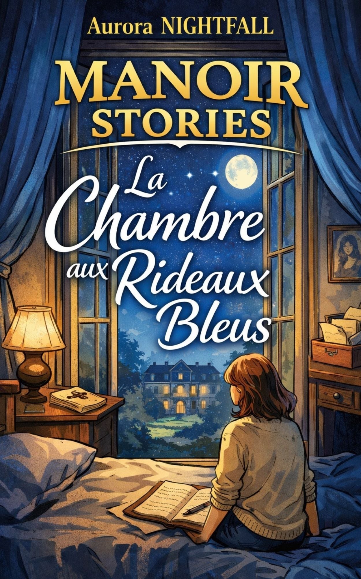 Manoir Stories - La chambre aux rideaux bleus - Aurora Nightfall
