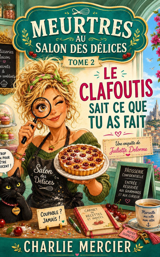 Meurtres au Salon des Délices - Tome 2 Le Clafoutis sait ce que tu as fait - Charlie Mercier