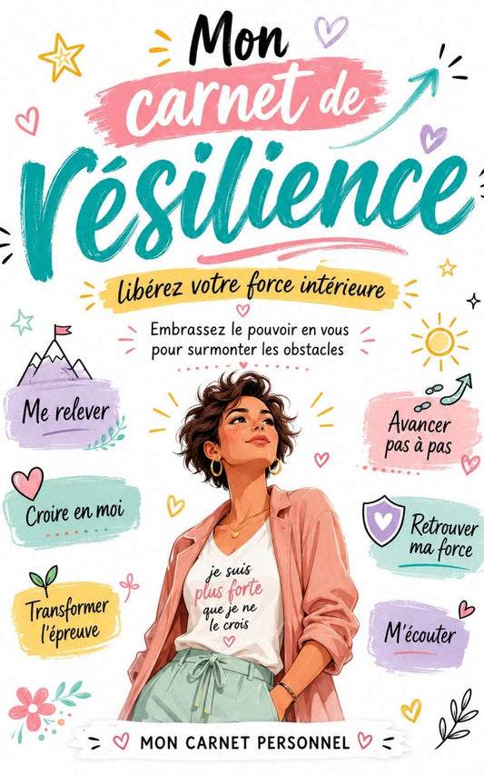 Mon Carnet de Résilience - Libérez votre force intérieure - Mon Carnet Personnel