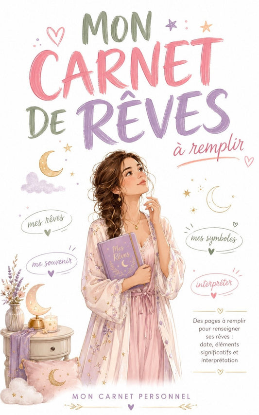 Mon Carnet de Rêves - A remplir - Mon Carnet Personnel