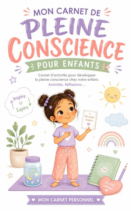 Mon Carnet de pleine conscience pour enfants - Mon Carnet Personnel