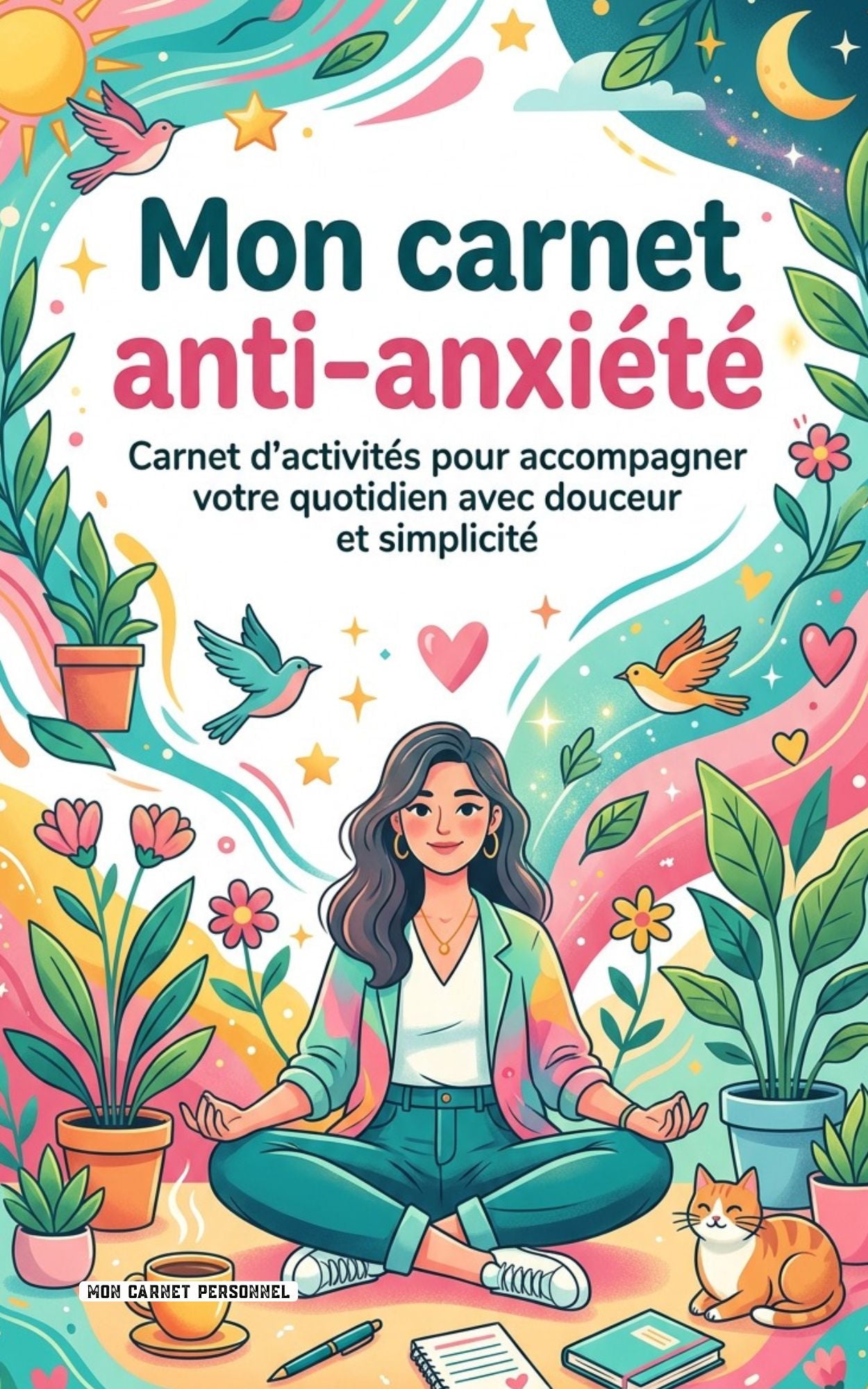 Mon carnet anti- anxiété - Mon Carnet Personnel