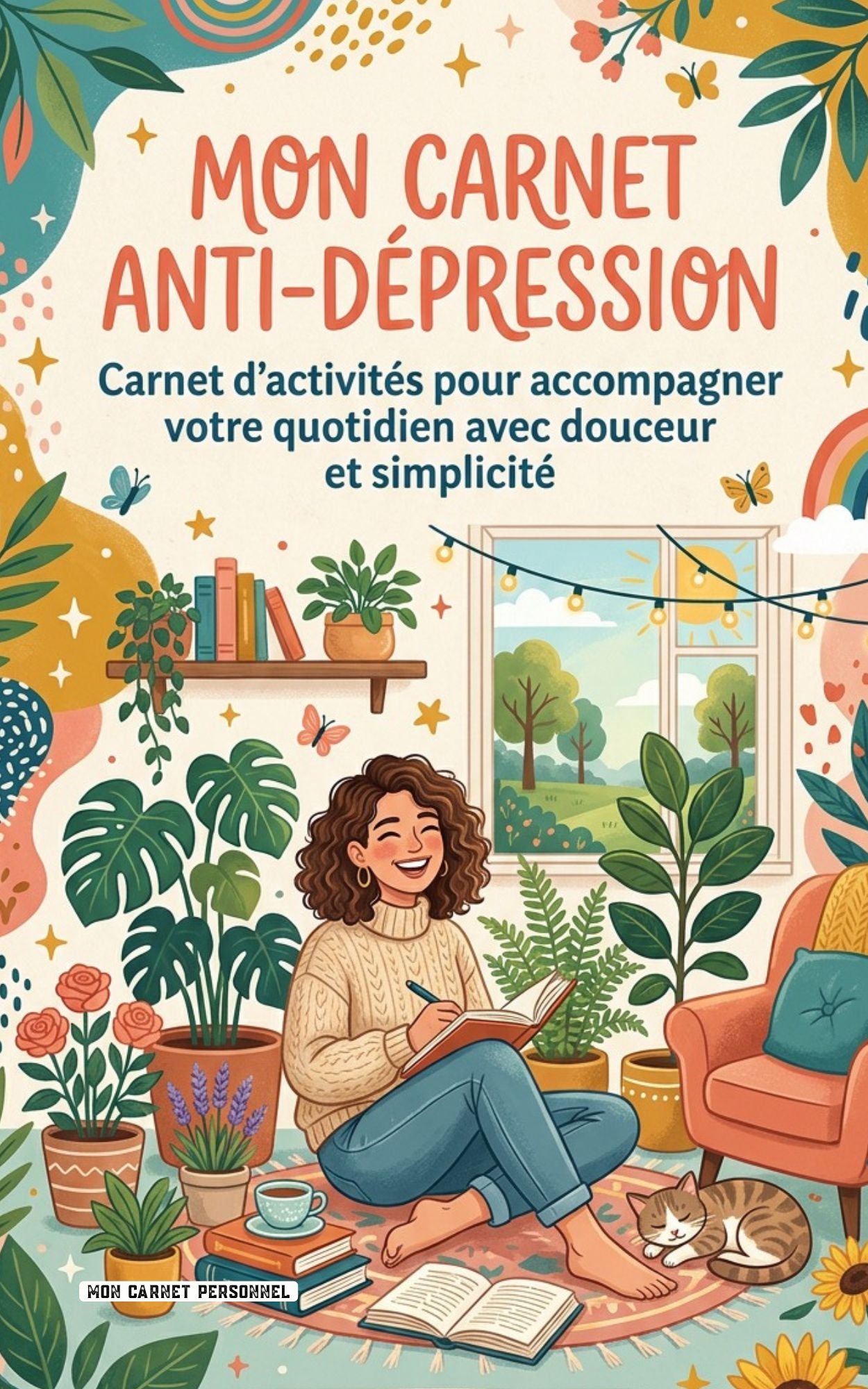 Mon carnet anti-dépression -Mon Carnet Personnel
