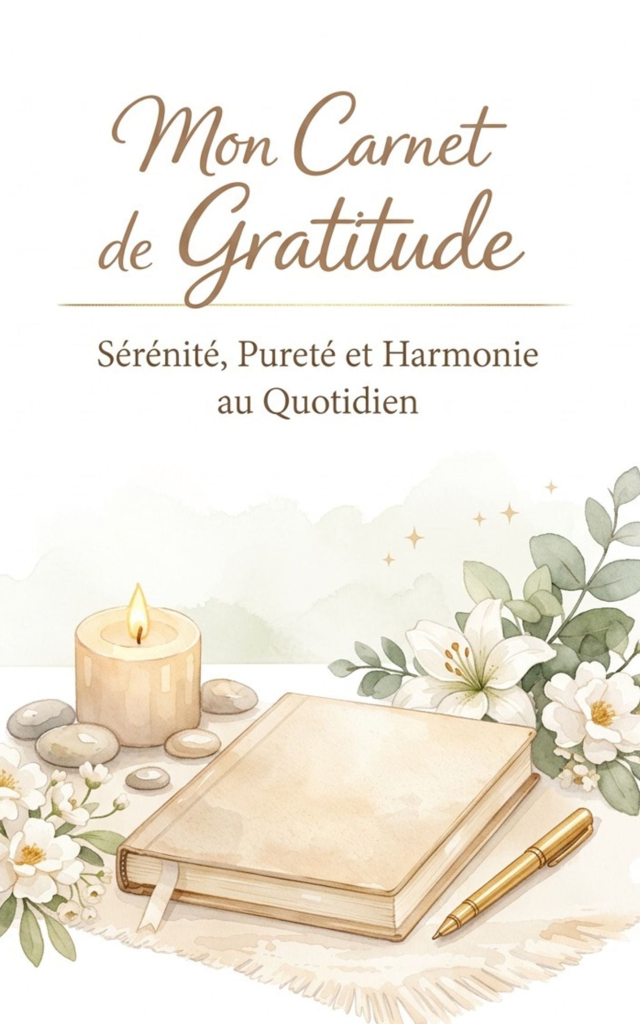 Mon carnet de gratitude - sérénité pureté et harmonie au quotidien - Mon carnet personnel