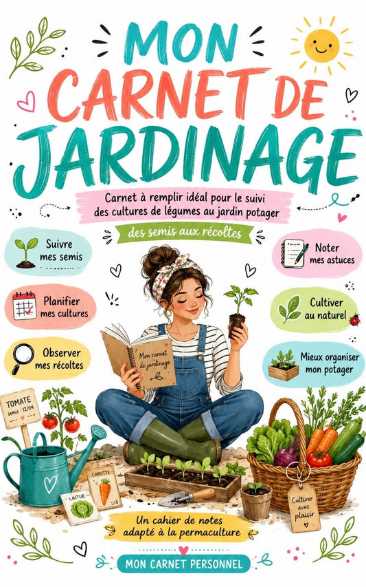 Mon carnet de jardinage  Mon carnet Personnel
