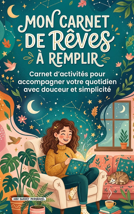 Mon carnet de rêves à remplir - Mon Carnet Personnel