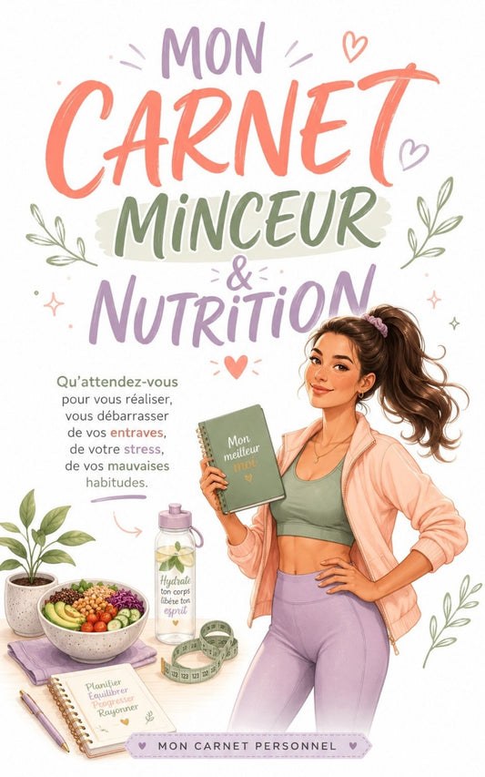 Mon carnet minceur et nutrition - Mon Carnet Personnel