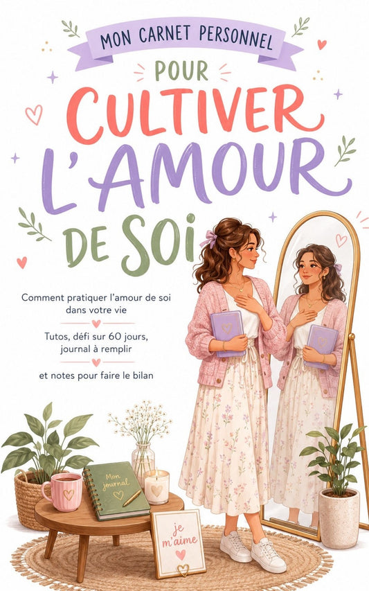 Mon carnet personnel pour cultiver l'amour de soi - Comment pratiquer l'amour de soi dans votre vie - Mon Carnet Personnel