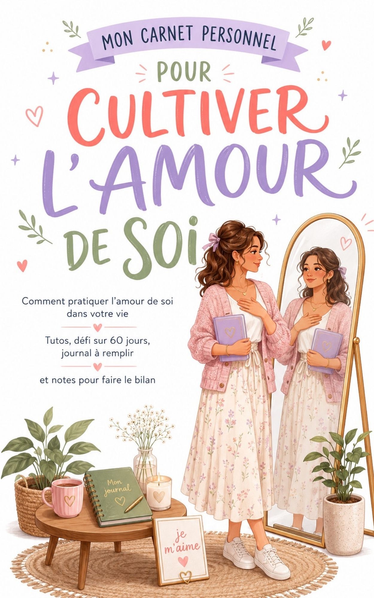 Mon carnet personnel pour cultiver l'amour de soi - Mon Carnet Personnel