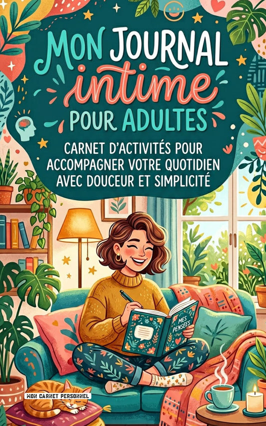 Mon journal intime pour adultes - Mon Carnet Personnel