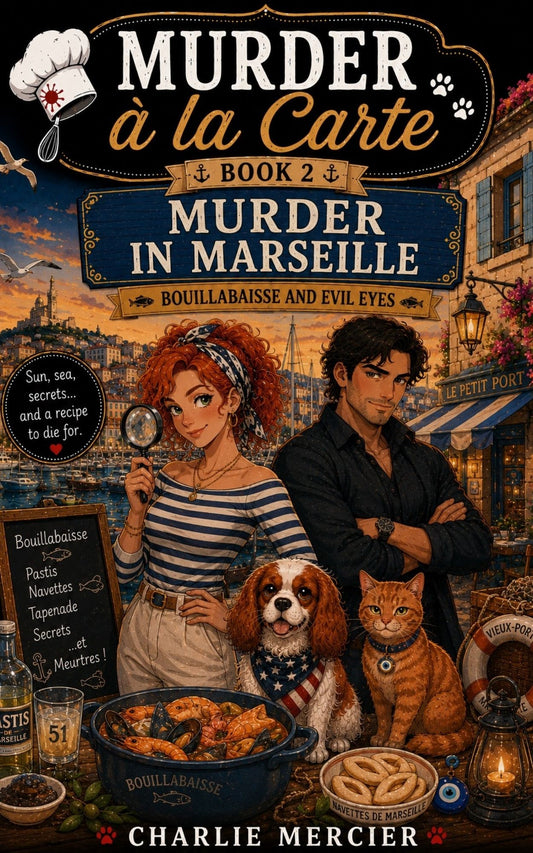Murder à la carte - Book 2 - Murder in Marseille - Charlie Mercier