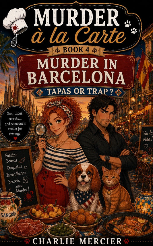 Murder à la carte - Book 4 - Murder in Barcelona - Charlie Mercier