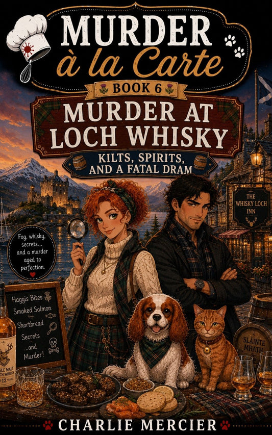 Murder à la carte - Book 6 - Murder at Loch Whisky - Charlie Mercier