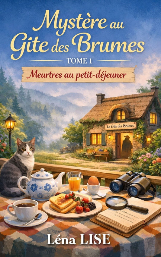 Mystère au gîte des brumes - Tome 1 - Meurtres au petit-déjeuner - Léna Lise