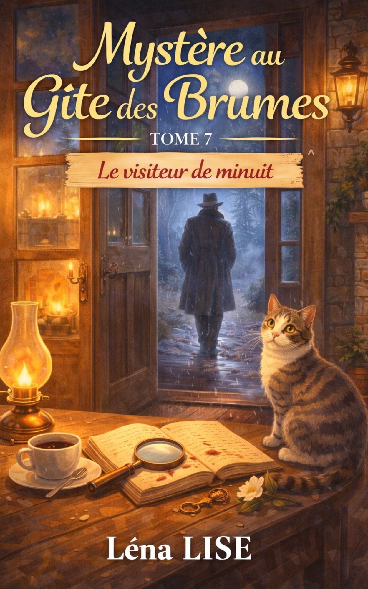 Mystère au gite des brumes - Tome 7 Le visiteur de minuit - Léna Lise