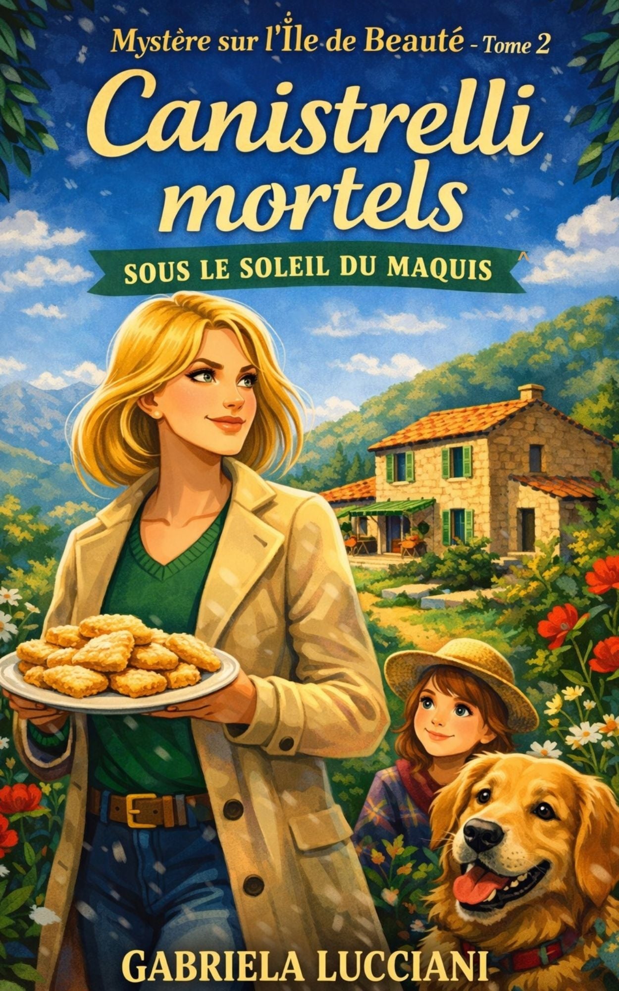 Mystère sur l'Ile de Beauté  Tome 2 - Canistrelli mortels - Gabriela Lucciani
