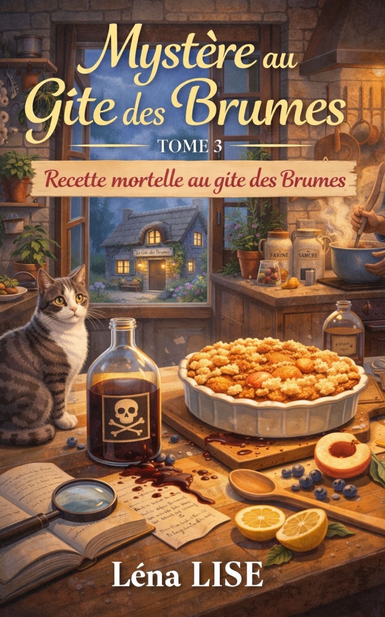 Mystere au gite des brumes - Tome 3 Recette mortelle au gite des Brumes - Lena Lise
