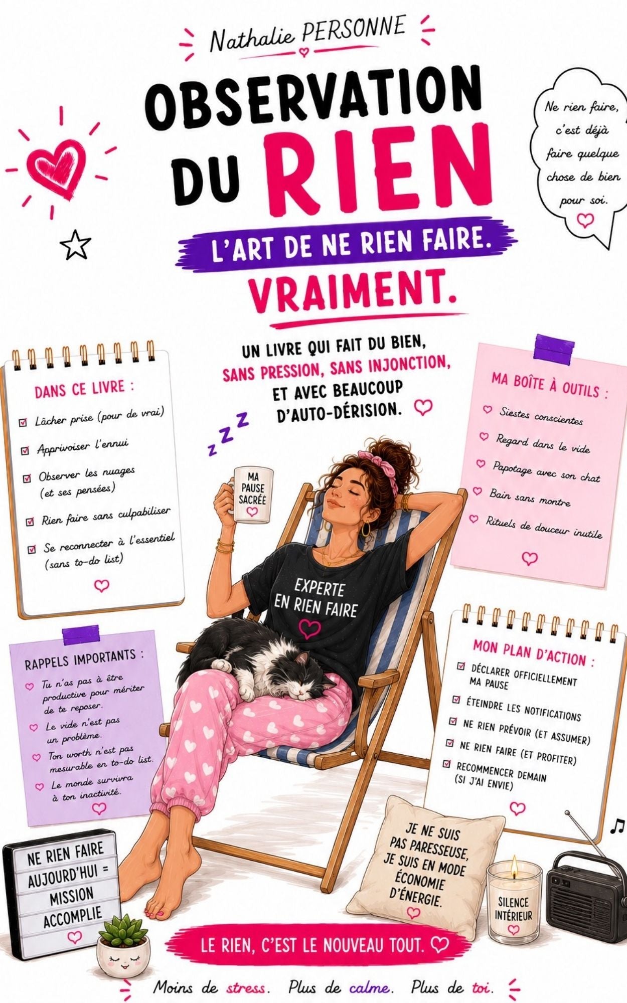Observation du rien - L'art de ne rien faire, vraiment -Nathalie Personne