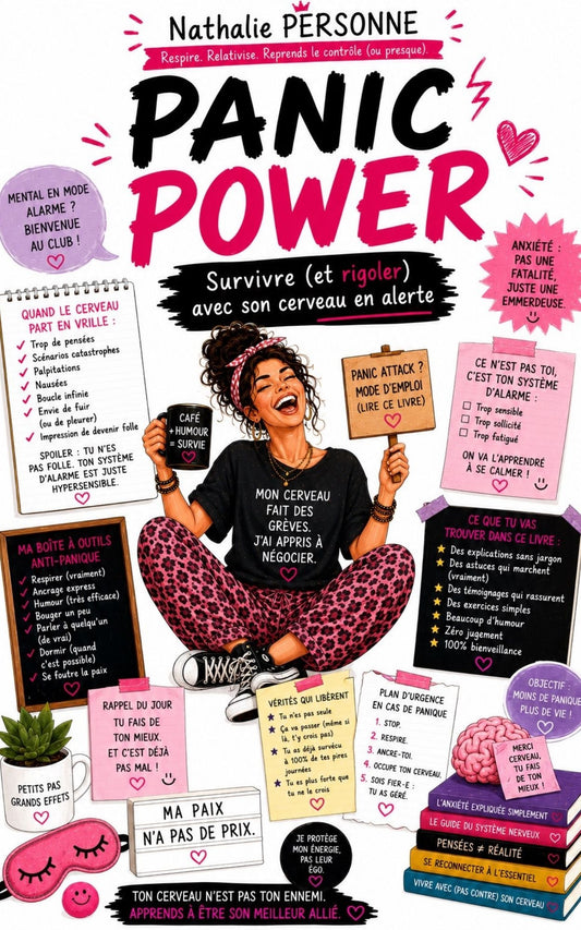 PANIC POWER – Survivre (et rigoler) avec son cerveau en alerte