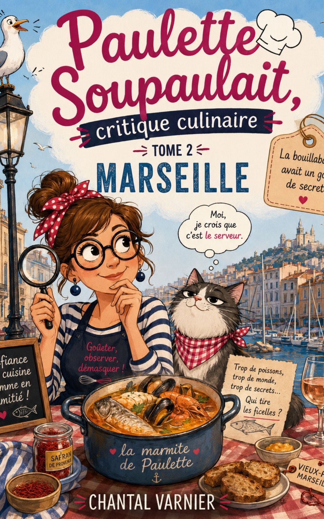 Paulette Soupaulait, critique culinaire - Tome 2 Marseille