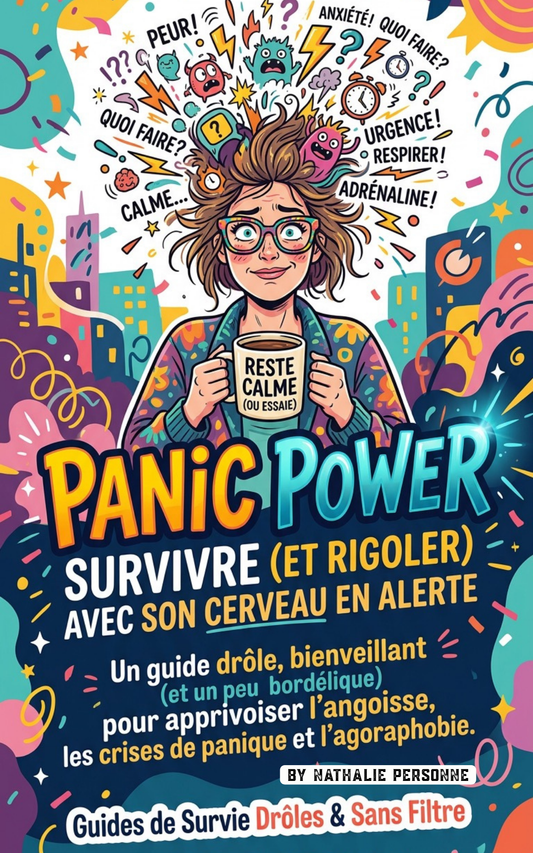 PANIC POWER – Survivre (et rigoler) avec son cerveau en alerte - Nathalie Personne