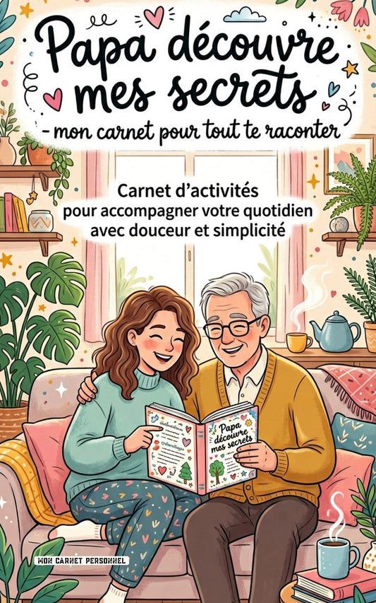 Papa découvre mes secrets - Mon Carnet Personnel