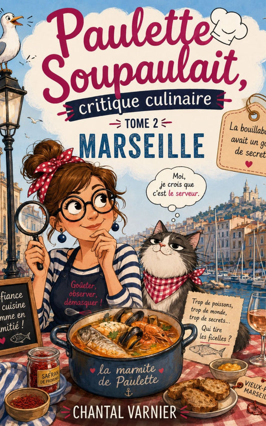 Paulette Soupaulait, critique culinaire - Tome 2 Marseille - Chantal Varnier