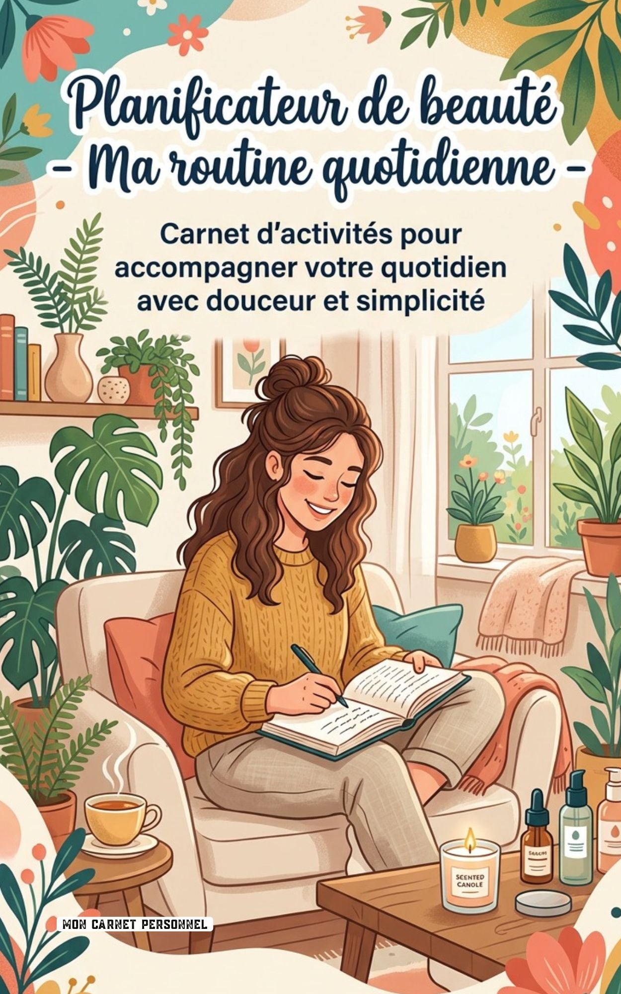 Planificateur de beauté - Ma routine quotidienne - Mon Carnet Personnel