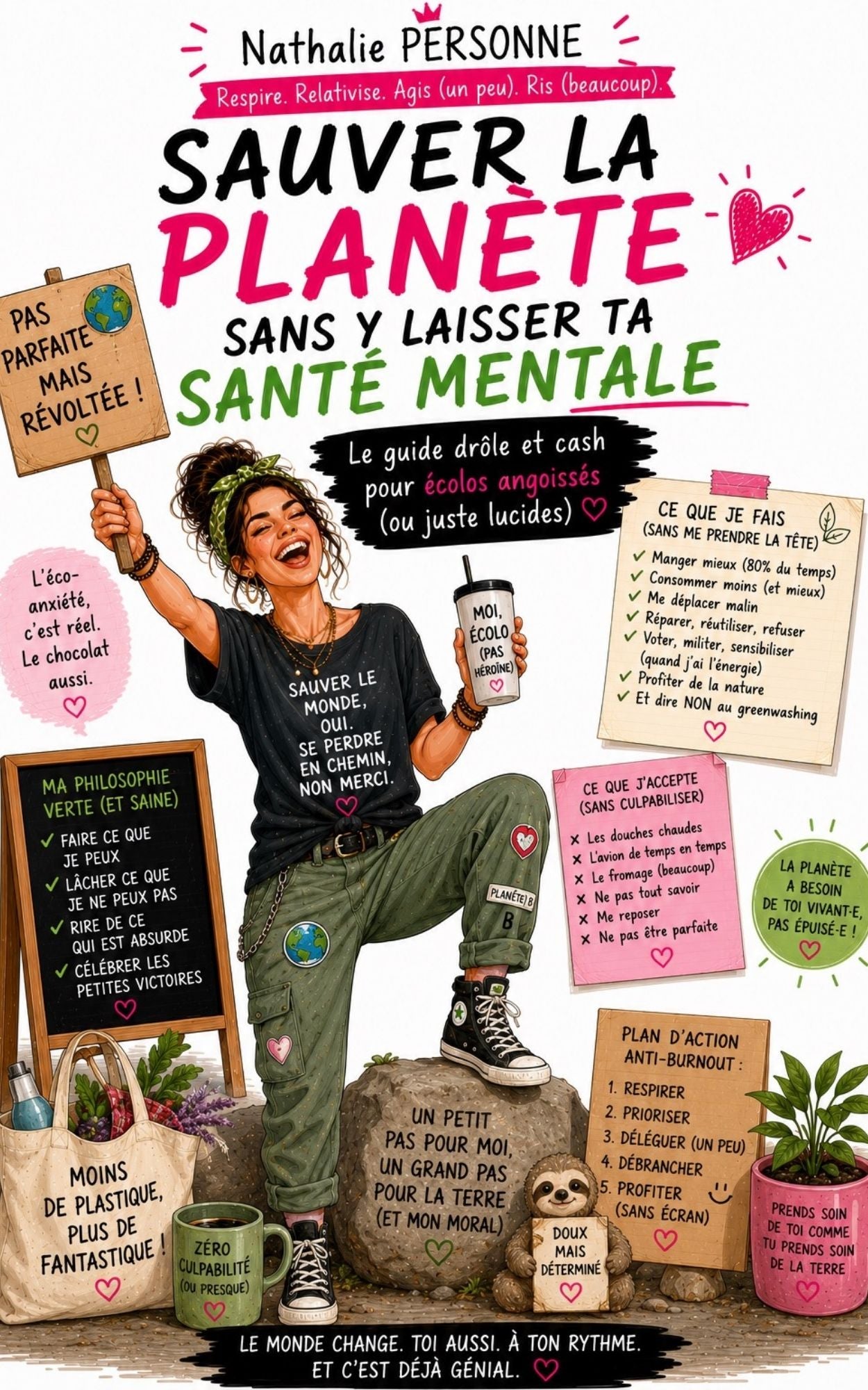 Sauver la planète sans y laisser ta santé mentale