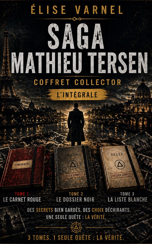 Saga Mathieu Tersen - Coffret collector L'intégrale - Elise Varnel