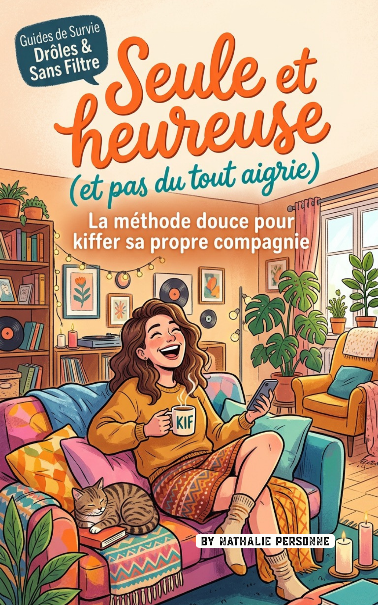 Seule et heureuse (et pas du tout aigrie) La méthode douce pour kiffer sa propre compagnie - Nathalie Personne