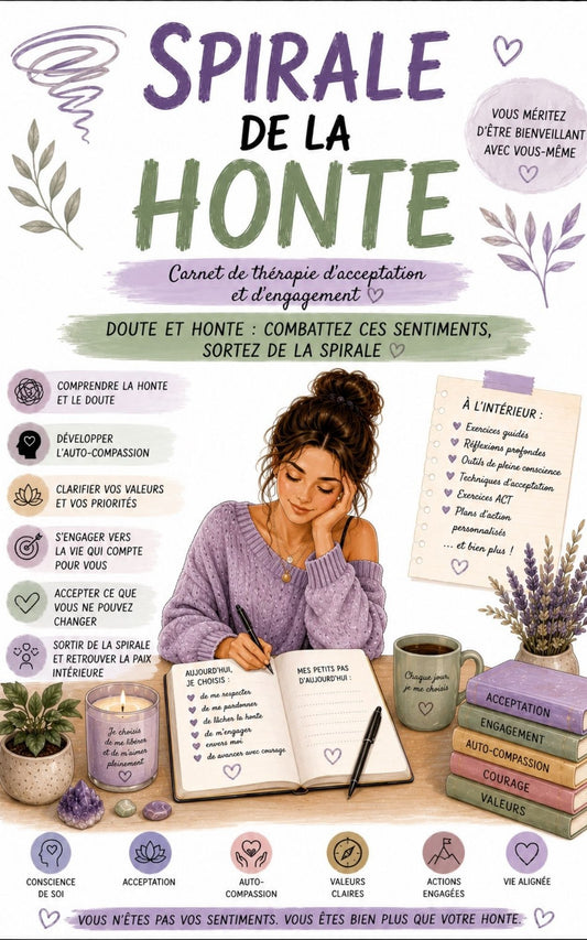 Spirale de la honte - Doute et honte : combattez ces sentiments, sortez de la spirale - Mon Carnet Personnel