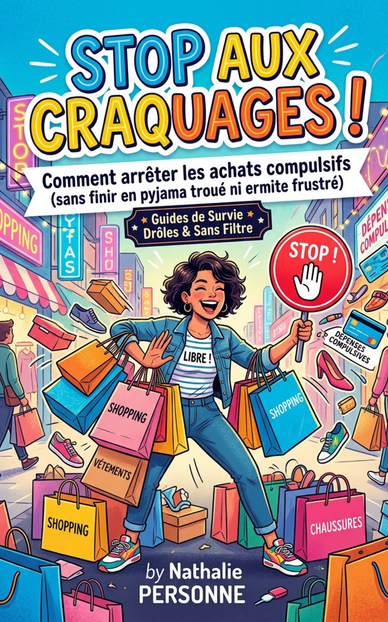 STOP AUX CRAQUAGES ! Comment arrêter les achats compulsifs (sans finir en pyjama troué ni ermite frustré) - Nathalie Personne