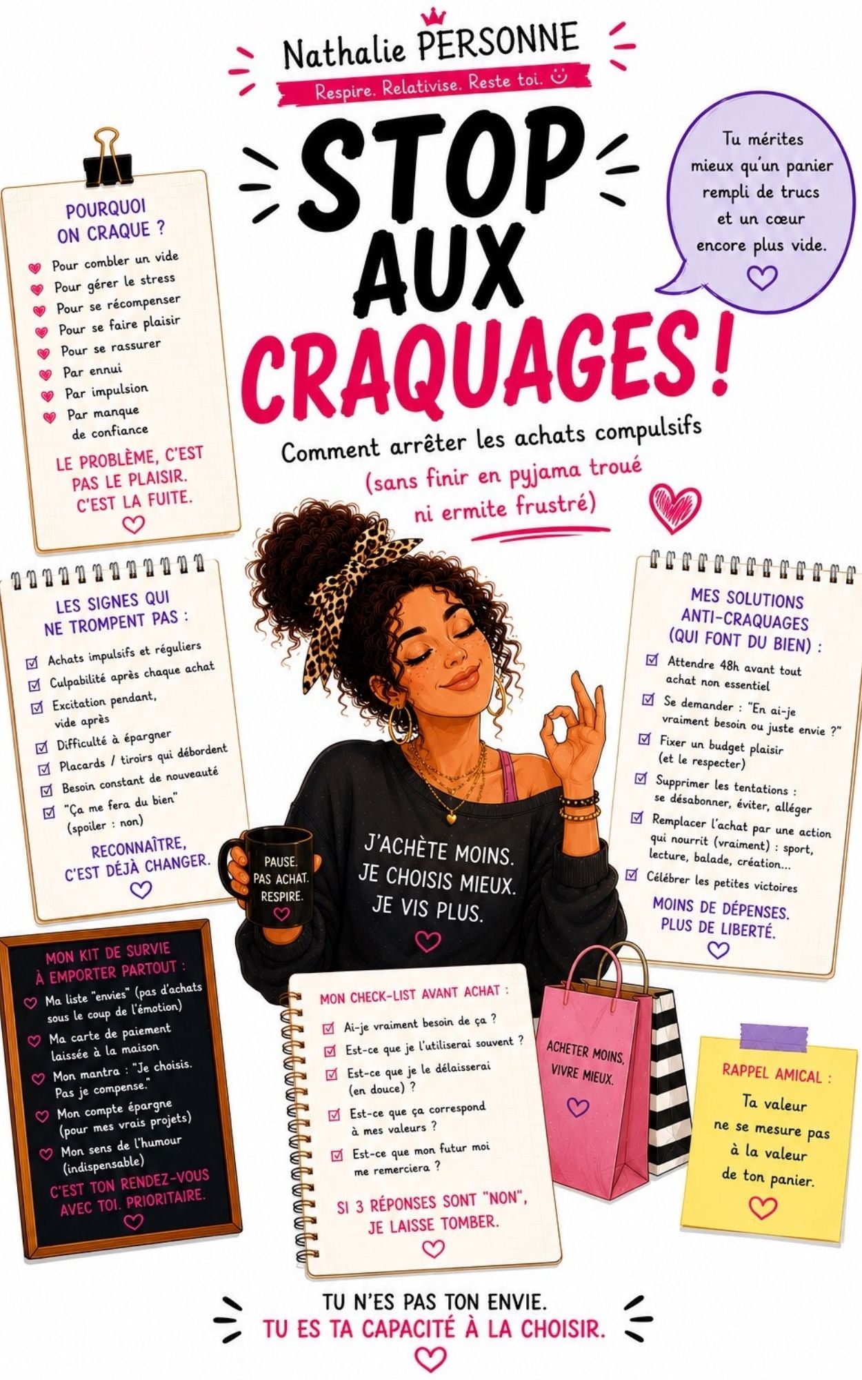 Stop aux craquages (sans finir en pyjamas troué) - Nathalie Personne