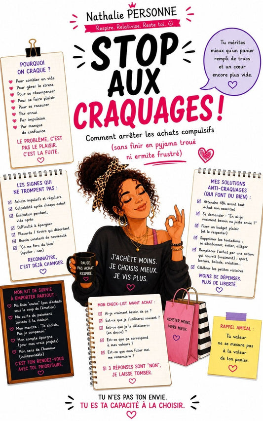 Stop aux craquages (sans finir en pyjamas troué) - Nathalie Personne