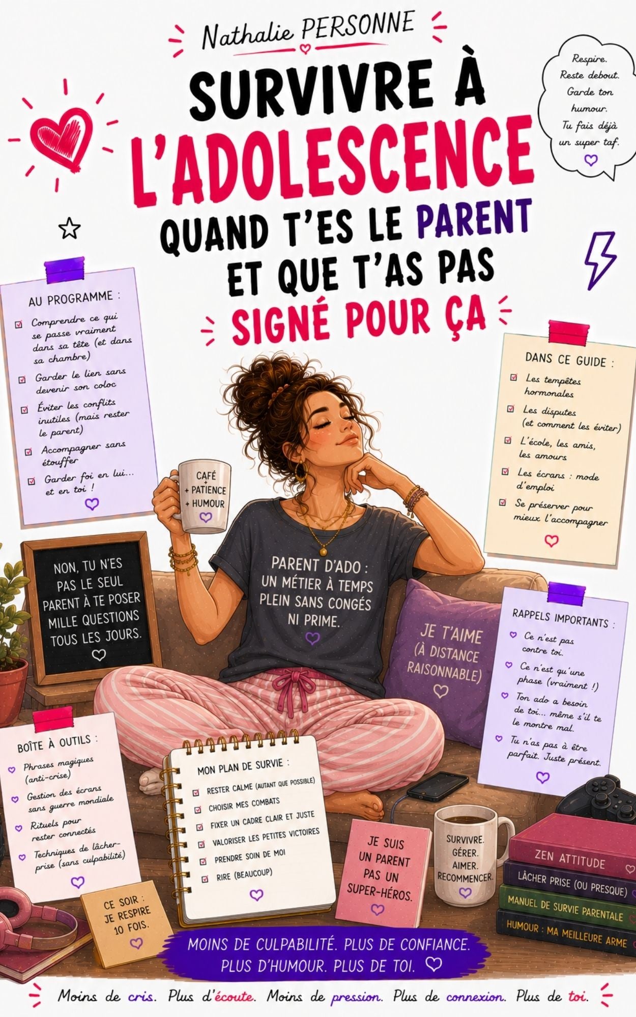 Survivre à l'adolescence quand t'es parent et que t'as pas signé pour ça - Nathalie Personne