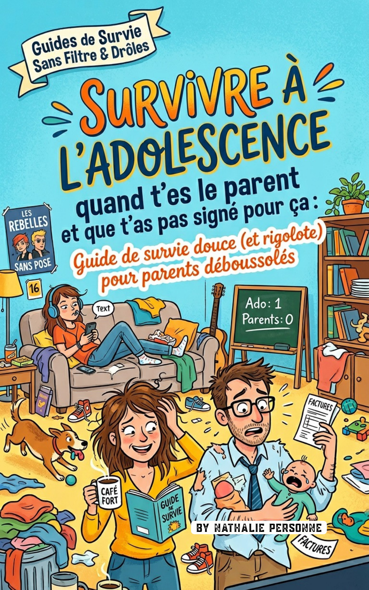 Survivre à l’adolescence quand t’es le parent et que t’as pas signé pour ça - Nathalie Personne