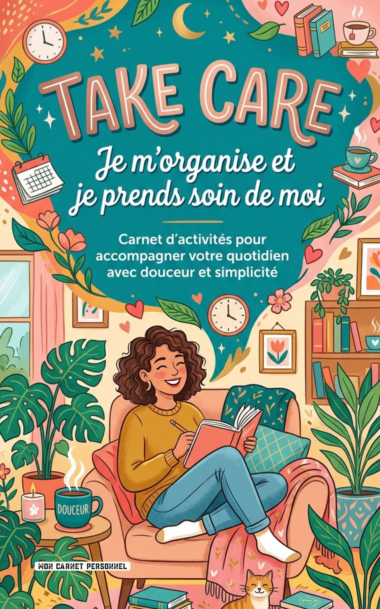 Take Care Je m'organise et je prends soin de moi - Mon Carnet Personnel