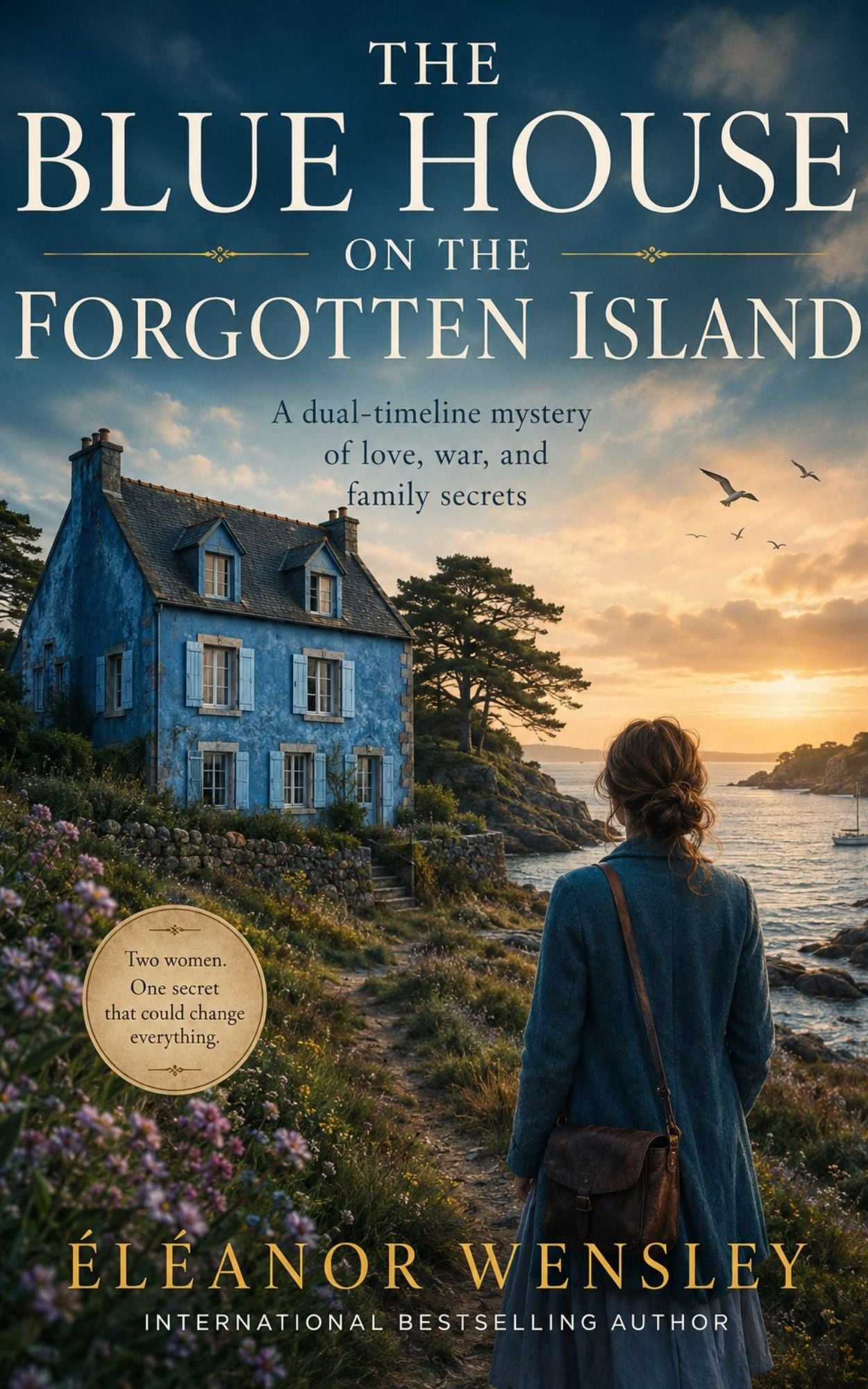 The blue house on the forgotten island - Eléanor Wensley